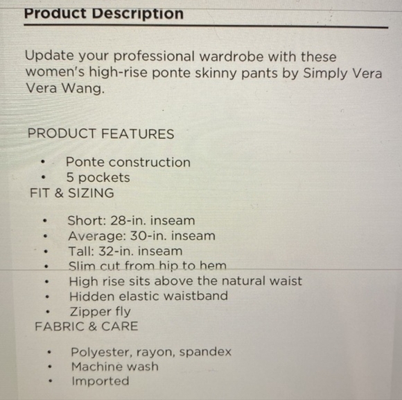 Simply Vera Vera Wang Skinny High Rise Snake Print Jeans Black Medium - Picture 11 of 12